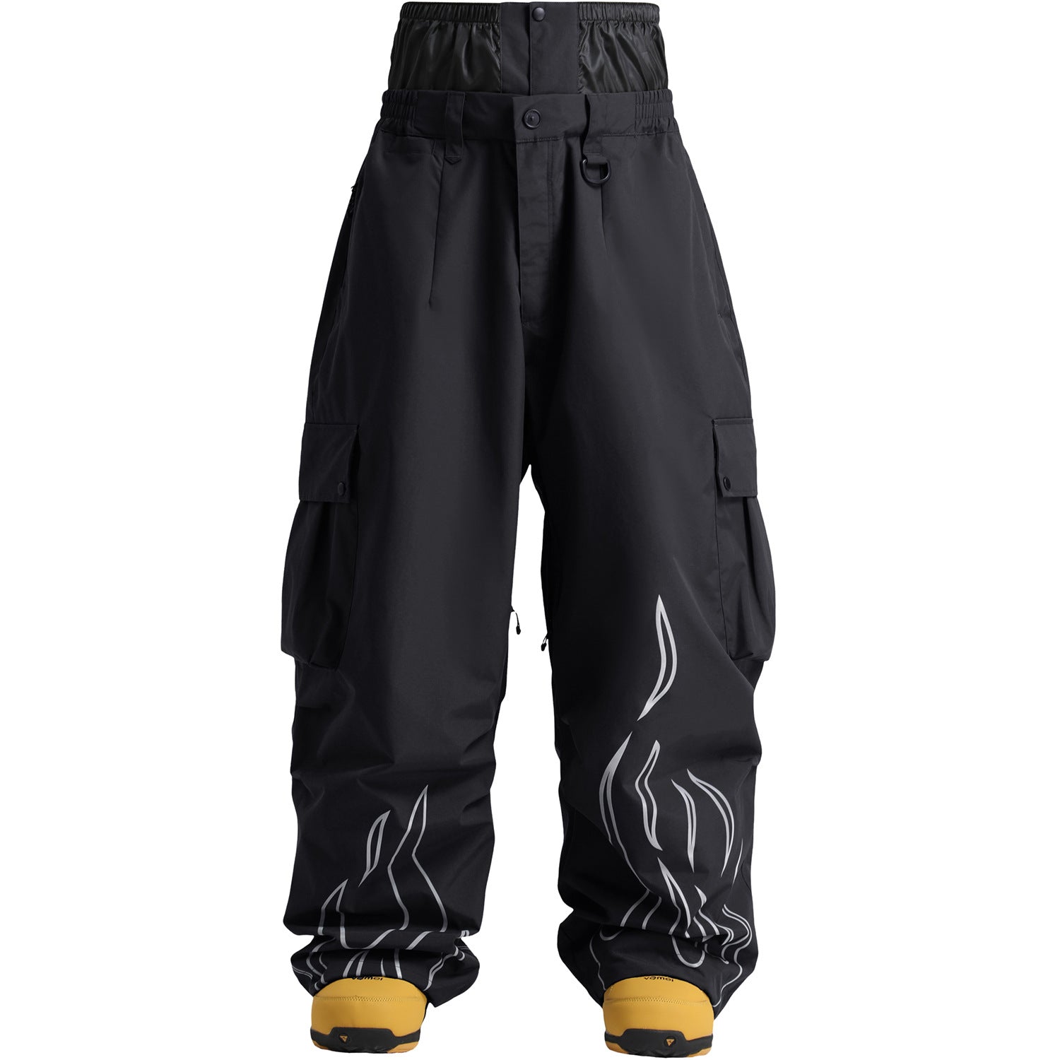 FlareTrace Reflective Cargo Snow Pants