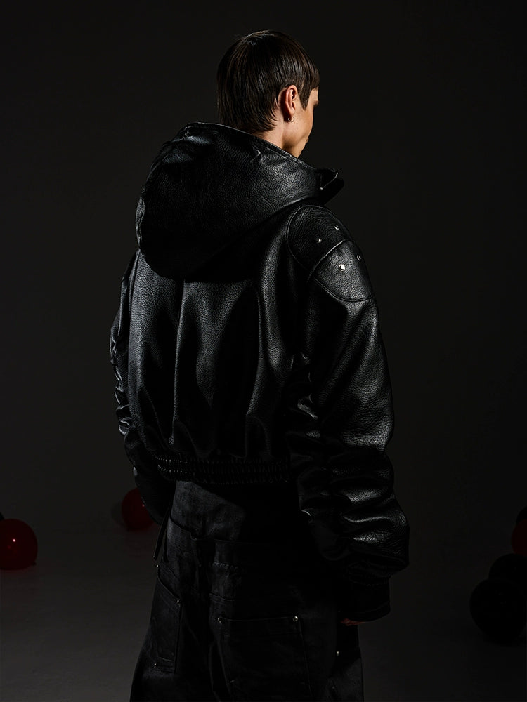 Grimfang Faux Fur Hooded Jacket