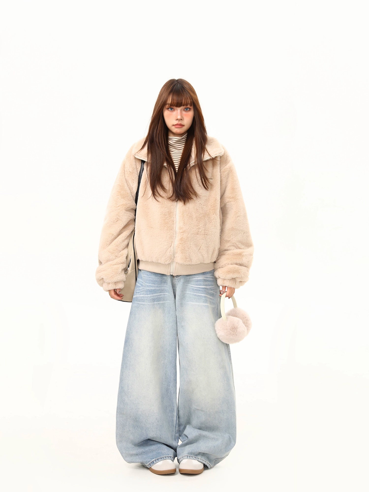 Marshmallow Cloud Fleece Zip Jacket