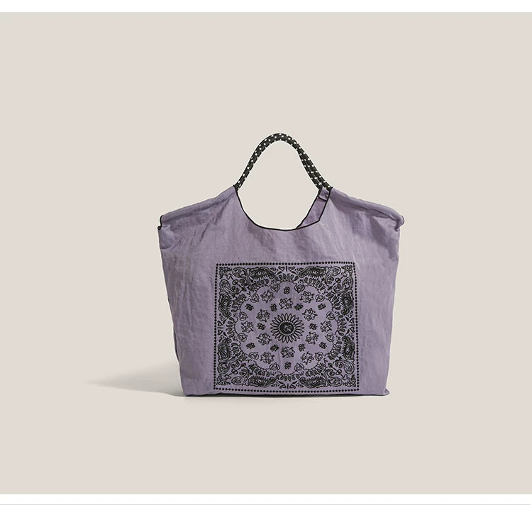 Bandana Bloom Market Tote