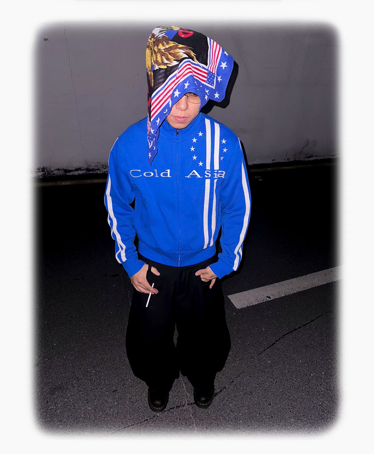 Blue Starstripe Track Jacket