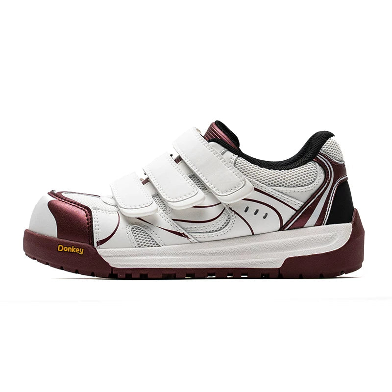 EuroPack Triple‑Strap Color Sneakers