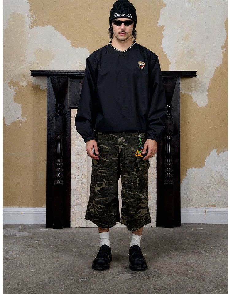 Multi-Pocket Camouflage Pants - chiclara