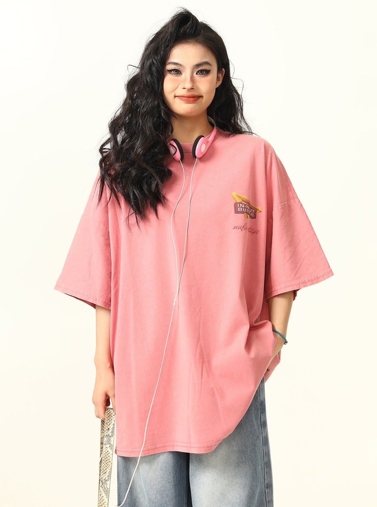 Oversized Badge Tee