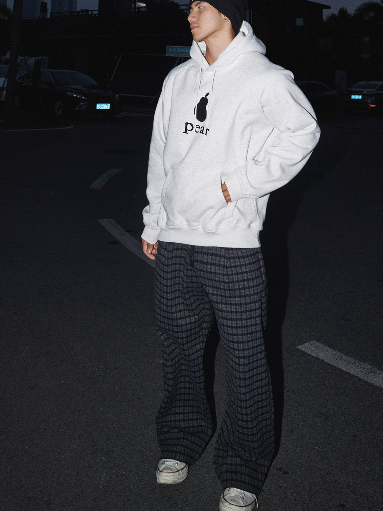 Pear Minimalist Graphic Hoodie