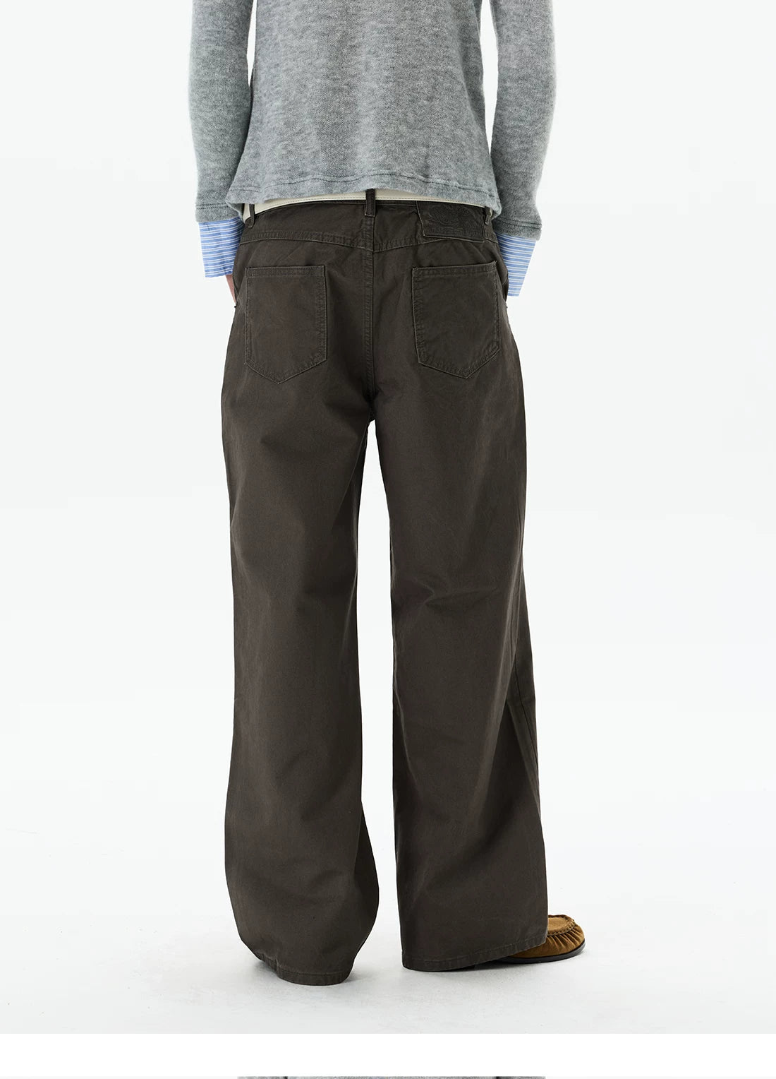 Drape Wide Chino Pants