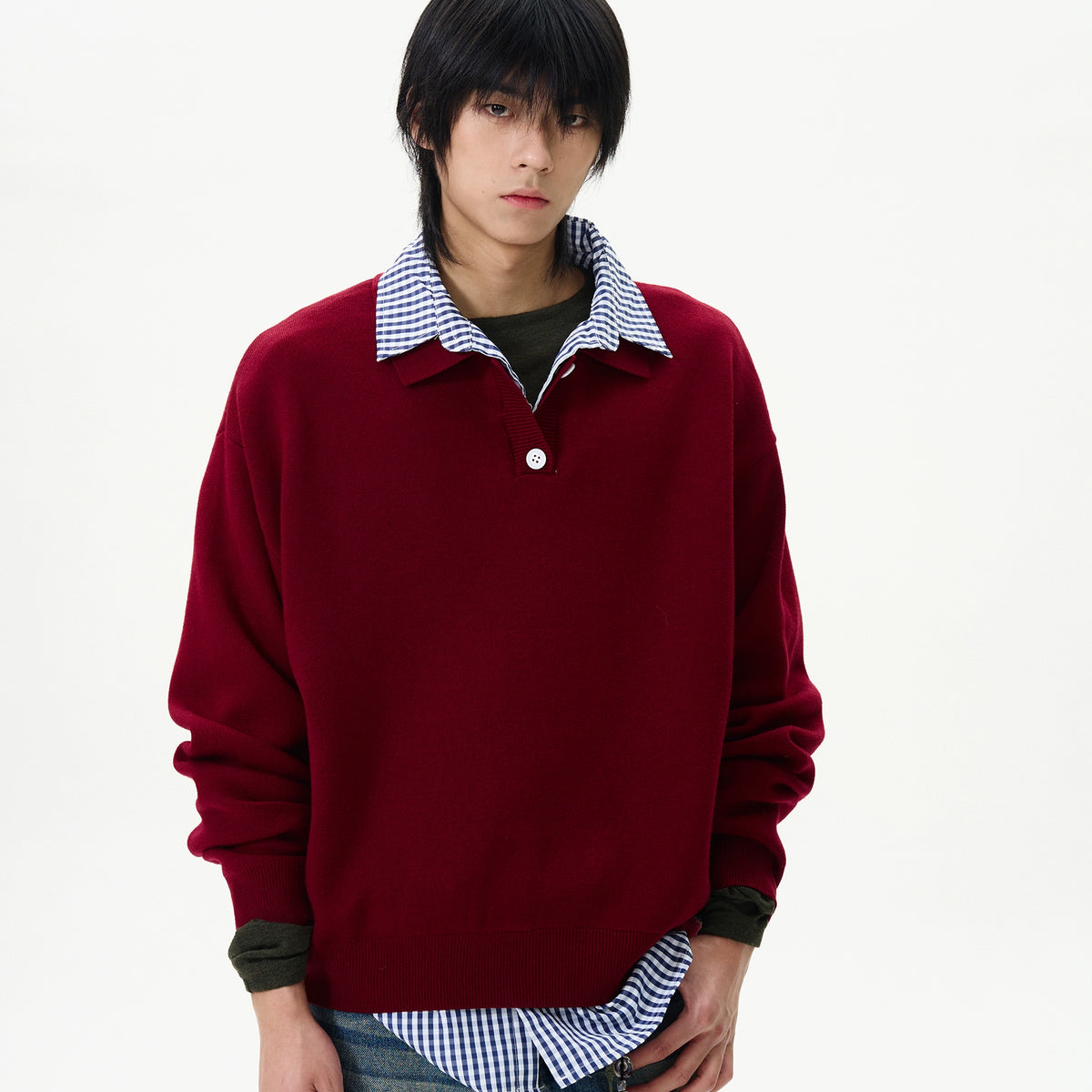トップス Tulle Shirt Layered Polo Knit Cardigan Mia Cashmere Cropped Cardigan | Garnet Hill