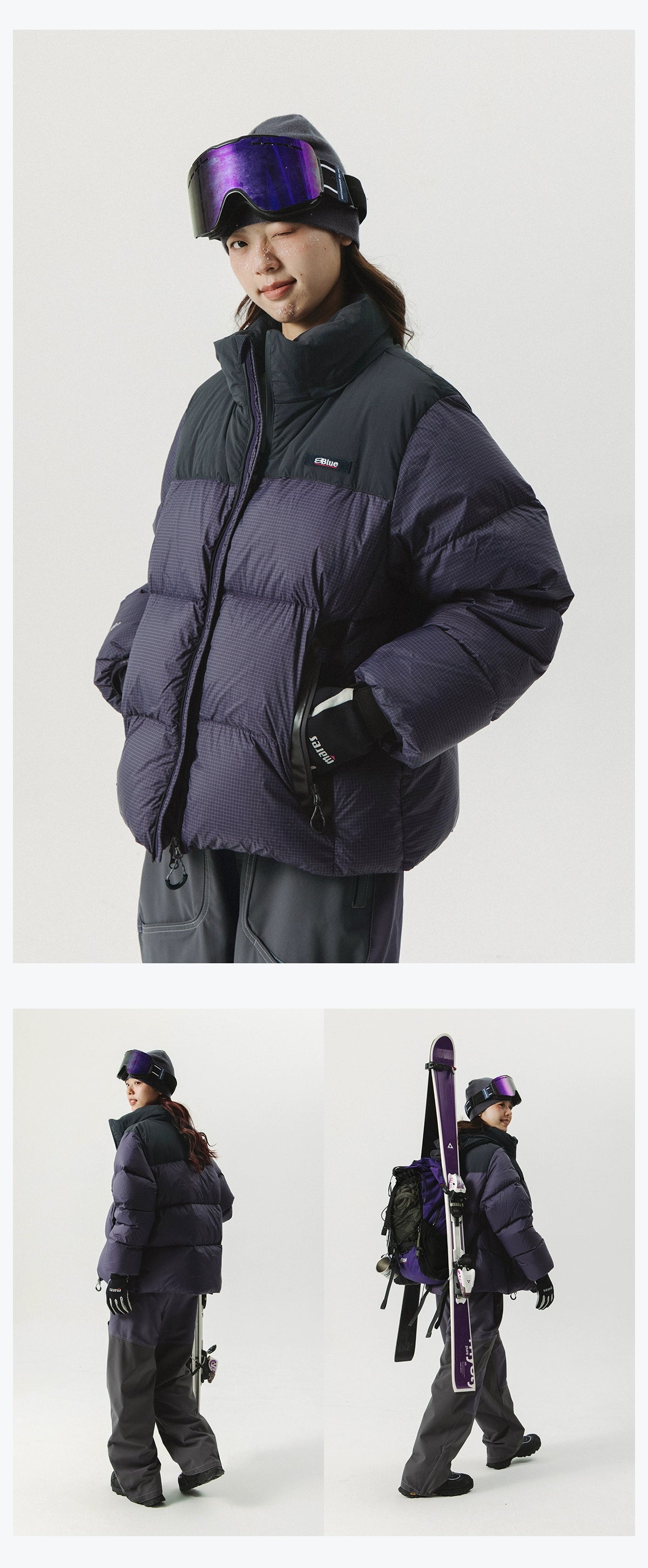 Water-Resistant Outdoor Puffer Jacket