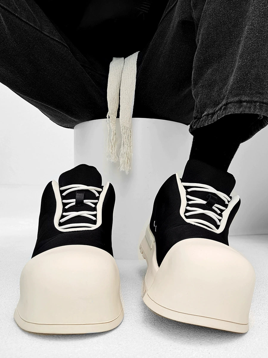 Oversized Platform High Top Sneakers