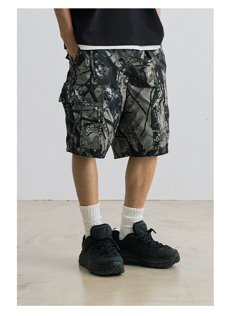 Reversible Camouflage Shorts