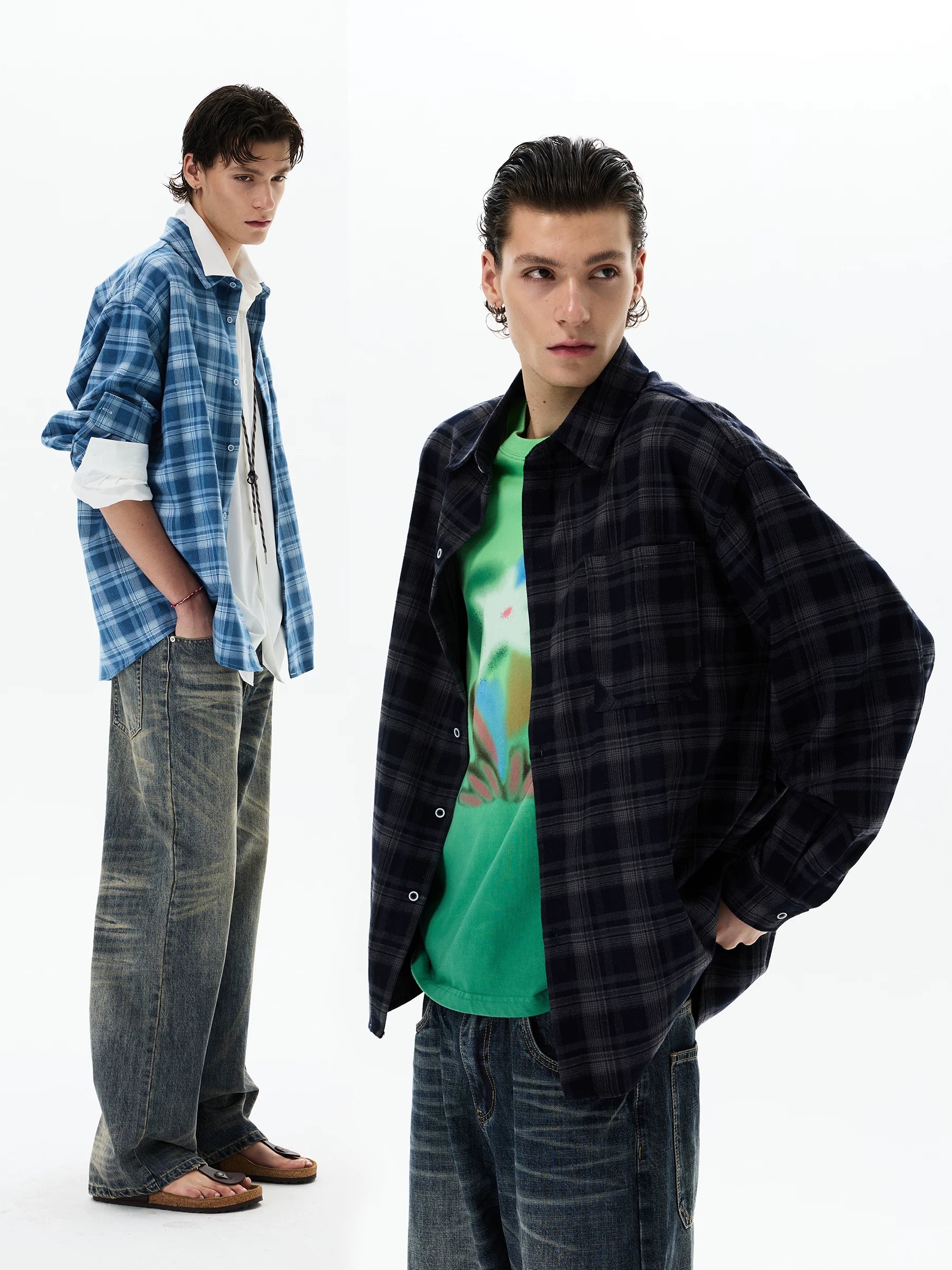 Shadowline Plaid Overshirt