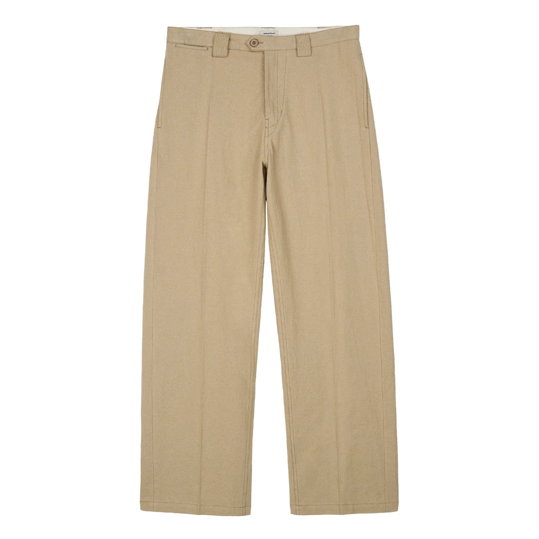 Pleated Chino Trousers