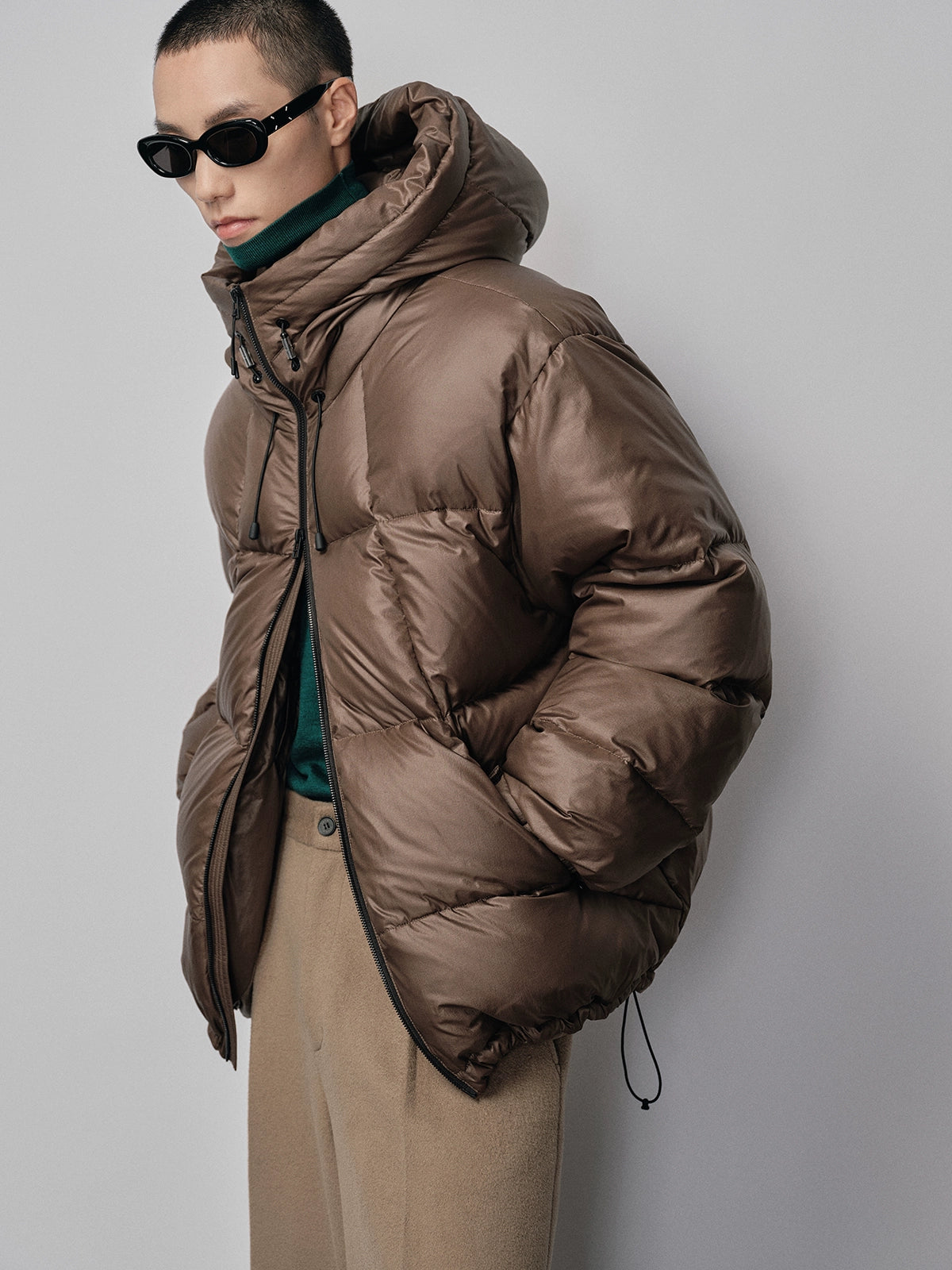 Hooded Puffer Bread Jacket