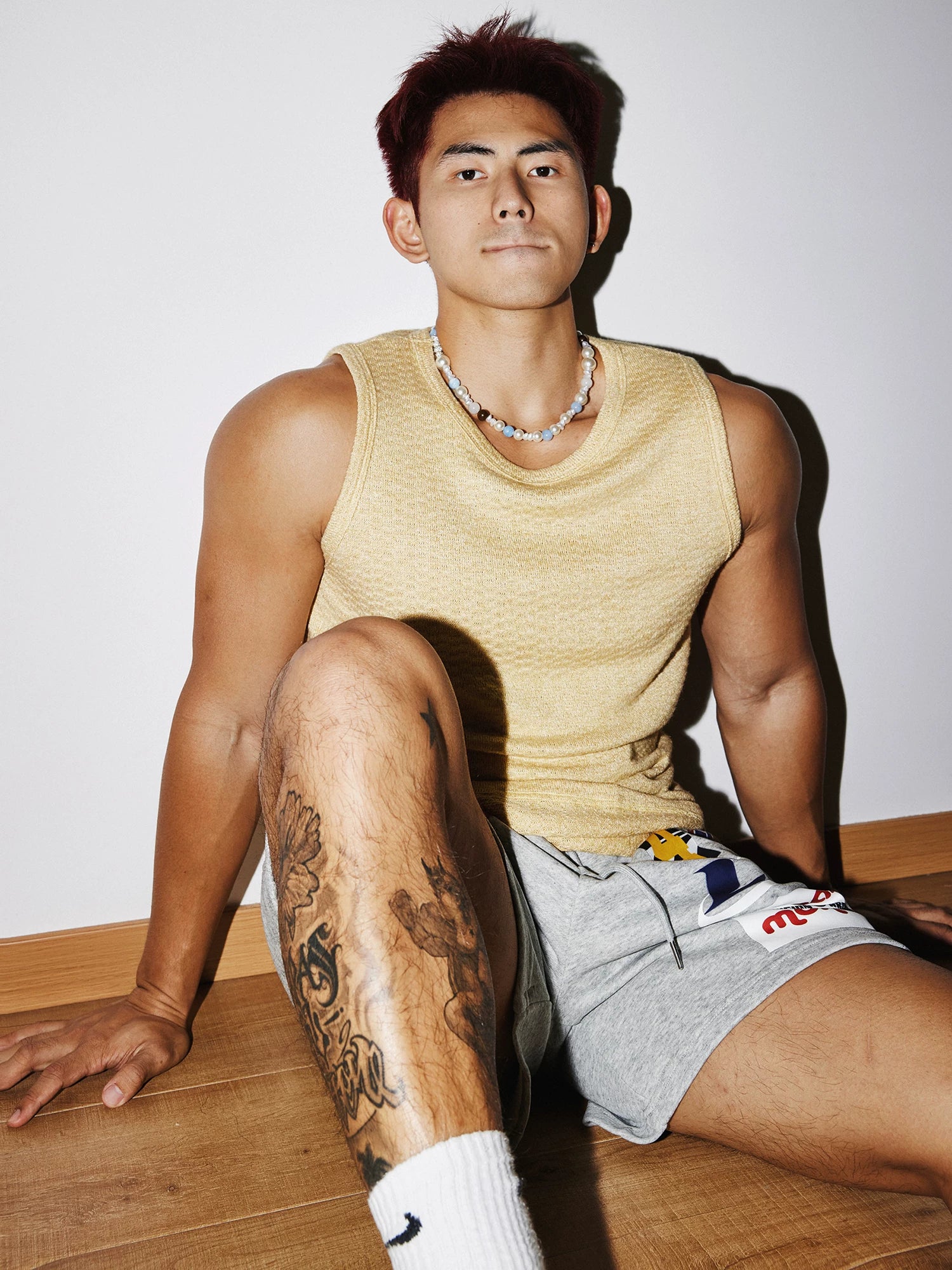 Golden Honey Knit Tank Top
