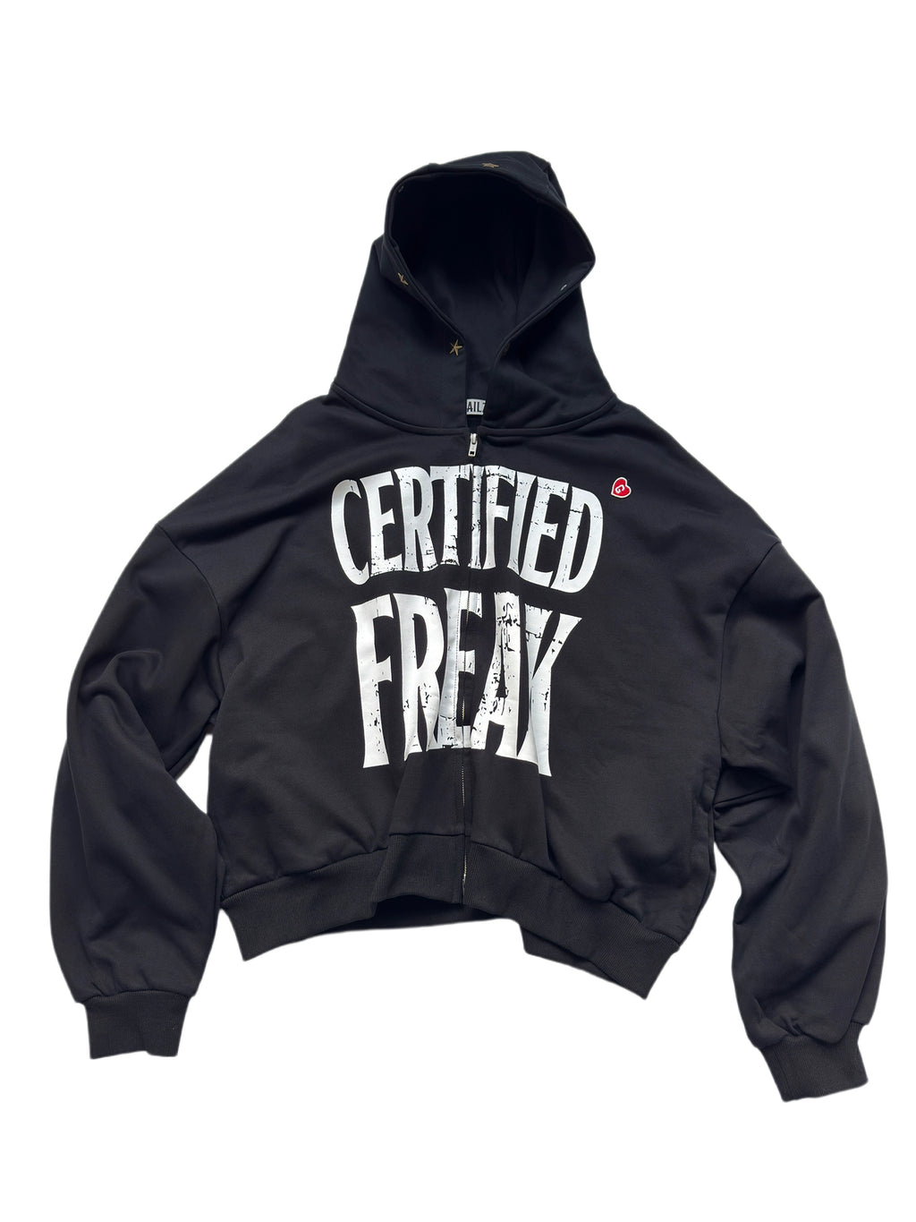 Certified Freak Statement Zip Hoodie