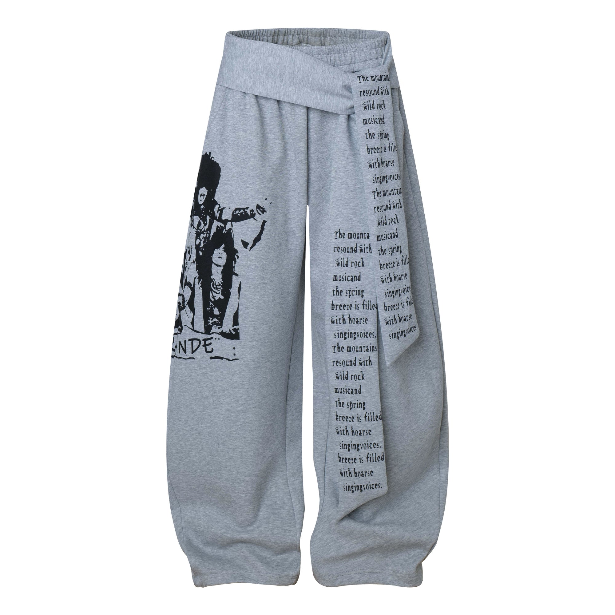 Lyric Shade Wrap Fleece Trousers