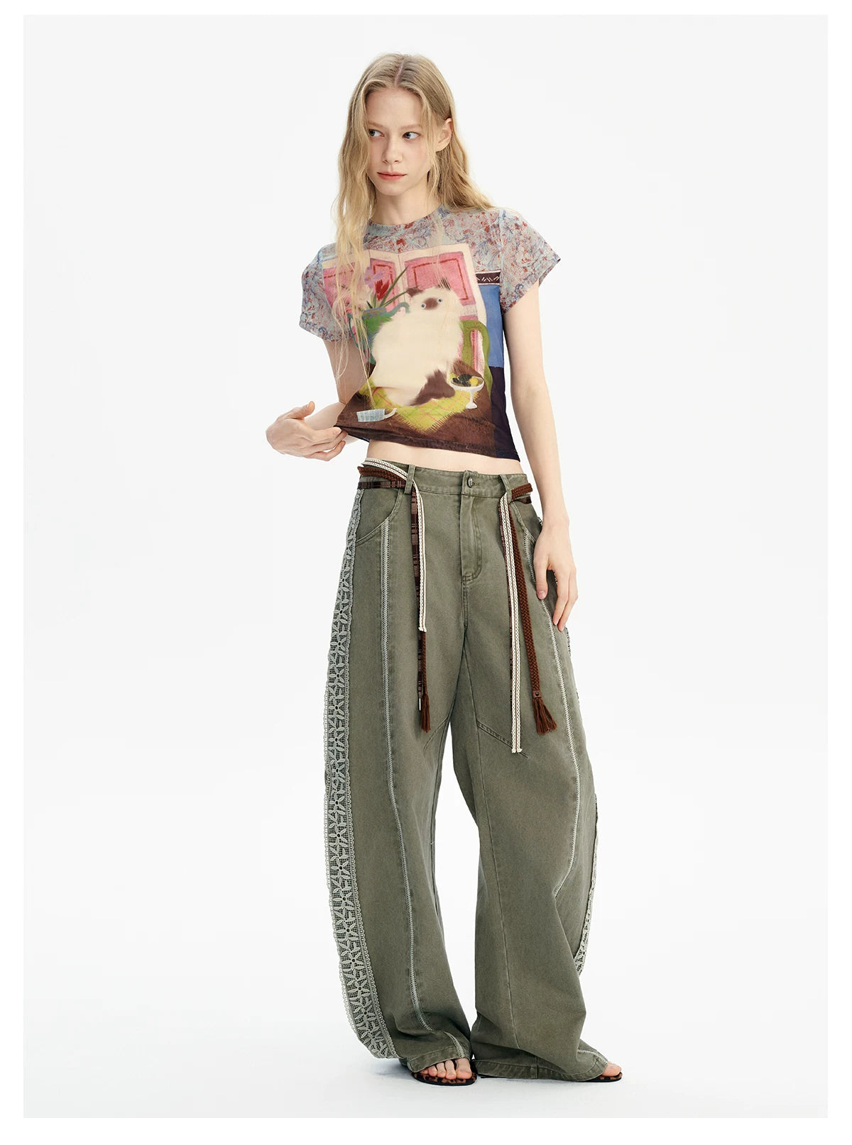 Gallery Cat Dreamscape Mesh Tee