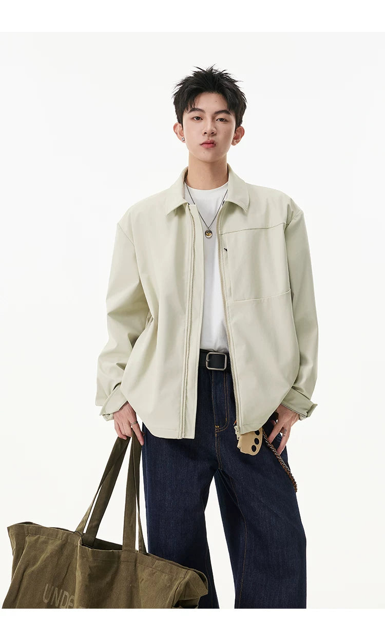 Field Minimal Zip Shirt Jacket