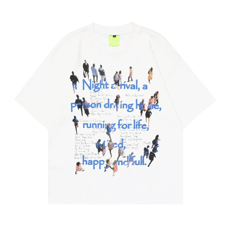 Graphic Print Oversized T-Shirt