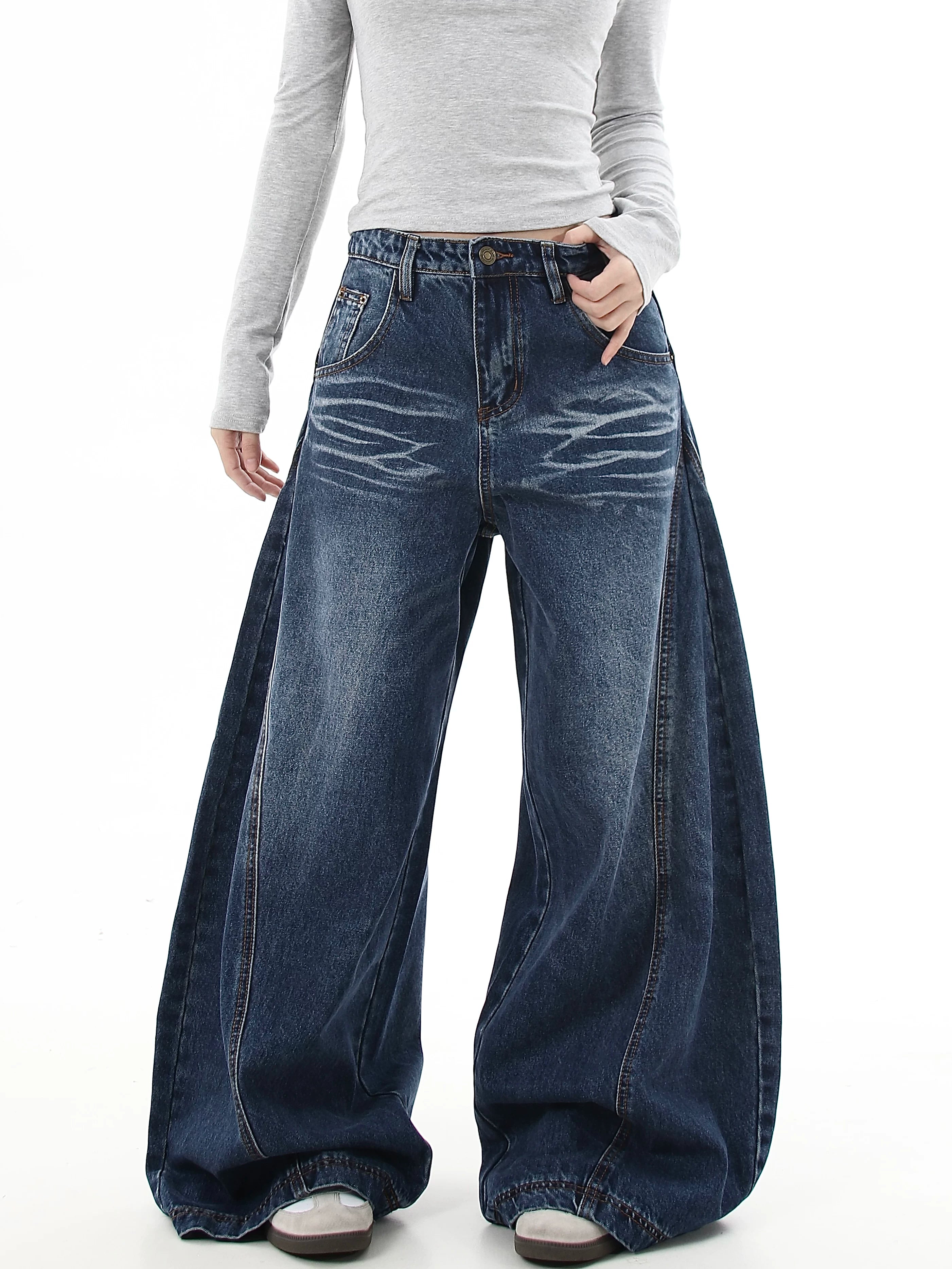 Obsidian Static Flare Wide Jeans