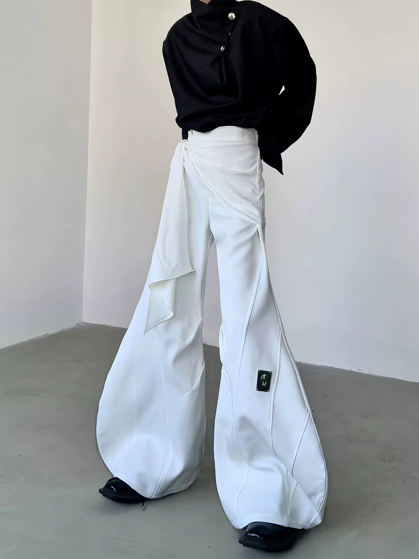 Cascade Sculpt Flare Trousers