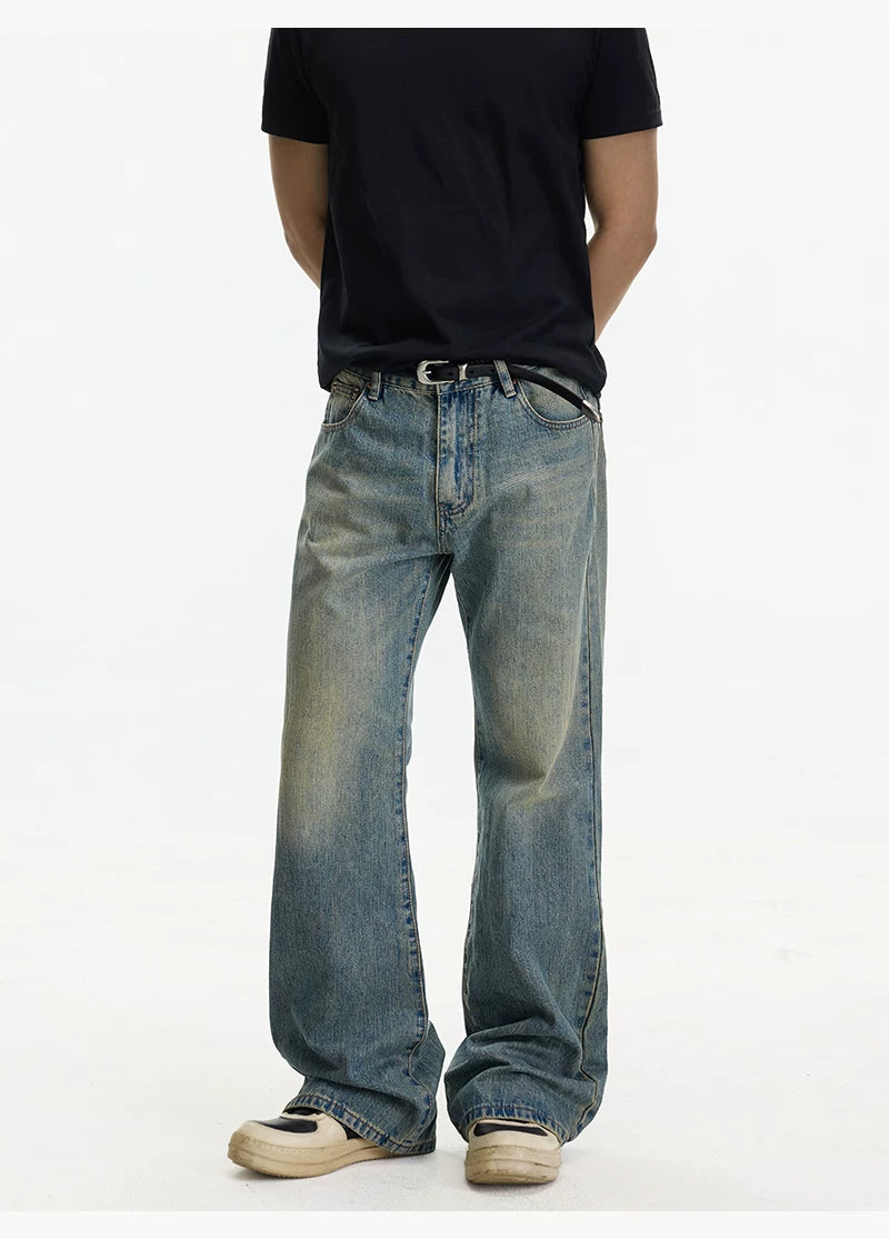 Shoreline Fade Relaxed Flare Jeans