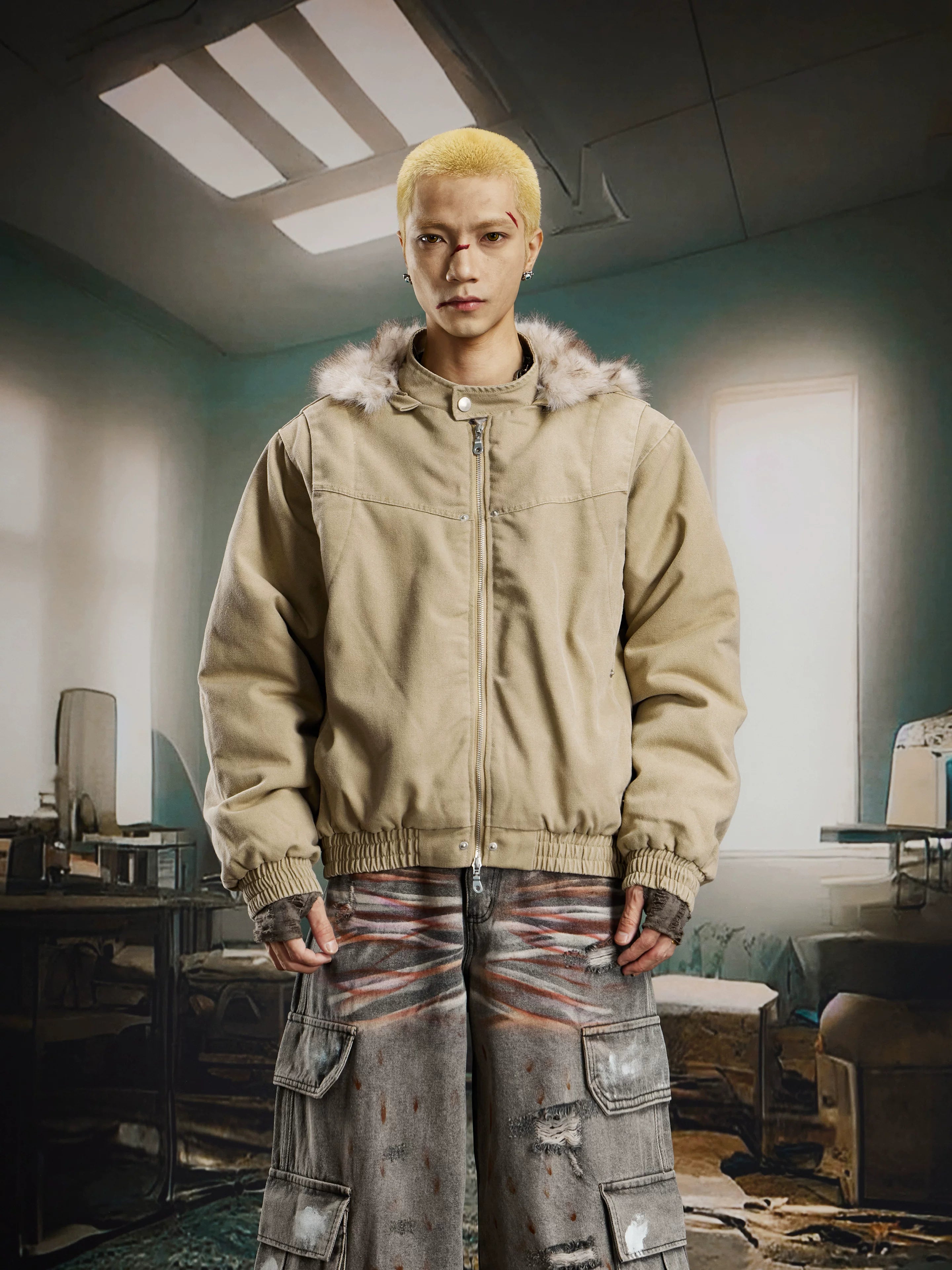 Frostlined Canvas Nomad Hooded Jacket