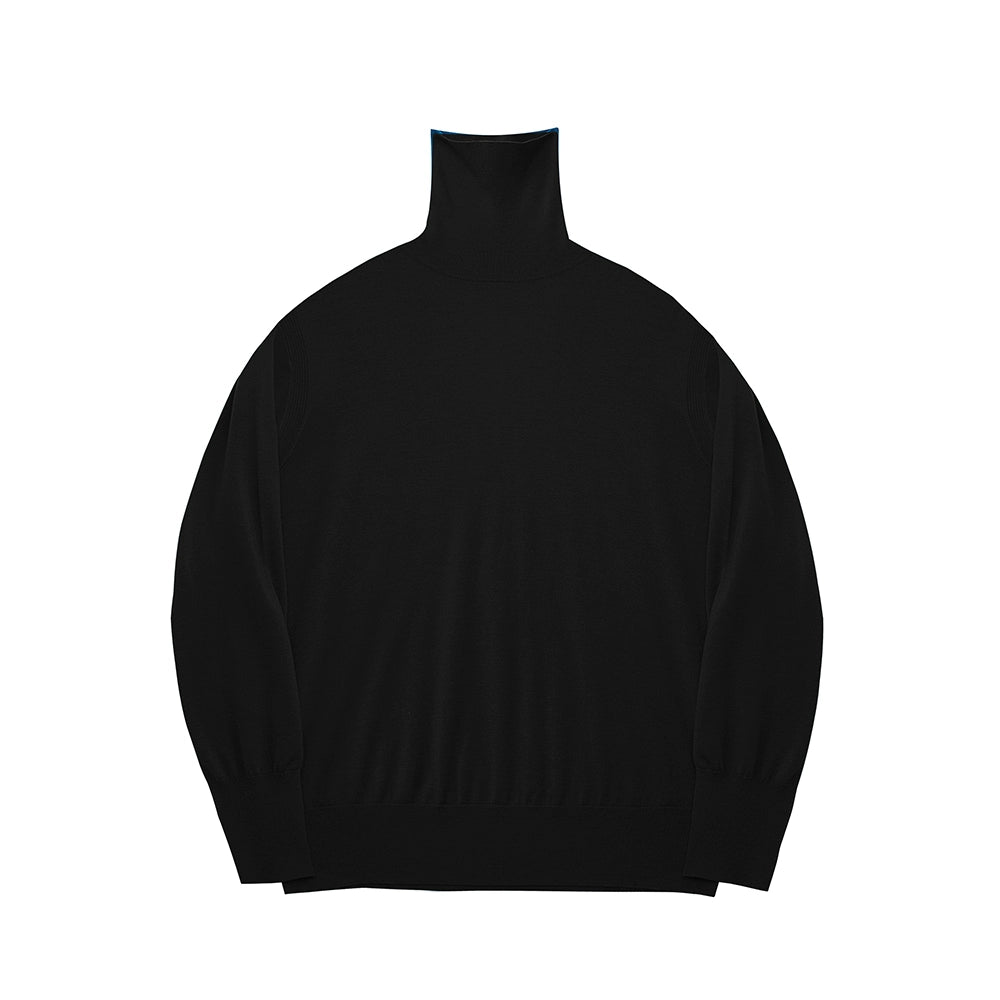 Lightweight Knit Turtleneck Base Layer