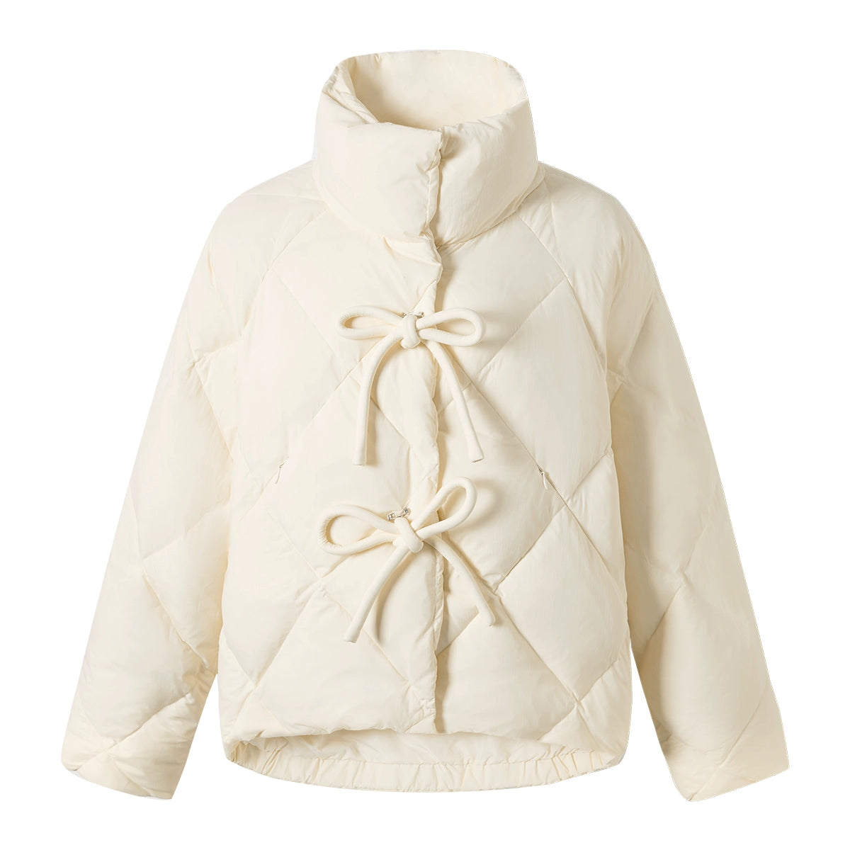 Bow Front Teddy Jacket