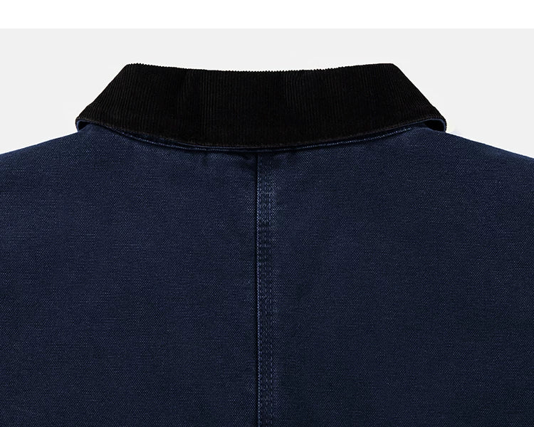 Two-Tone Quarry Collar Work Jacket