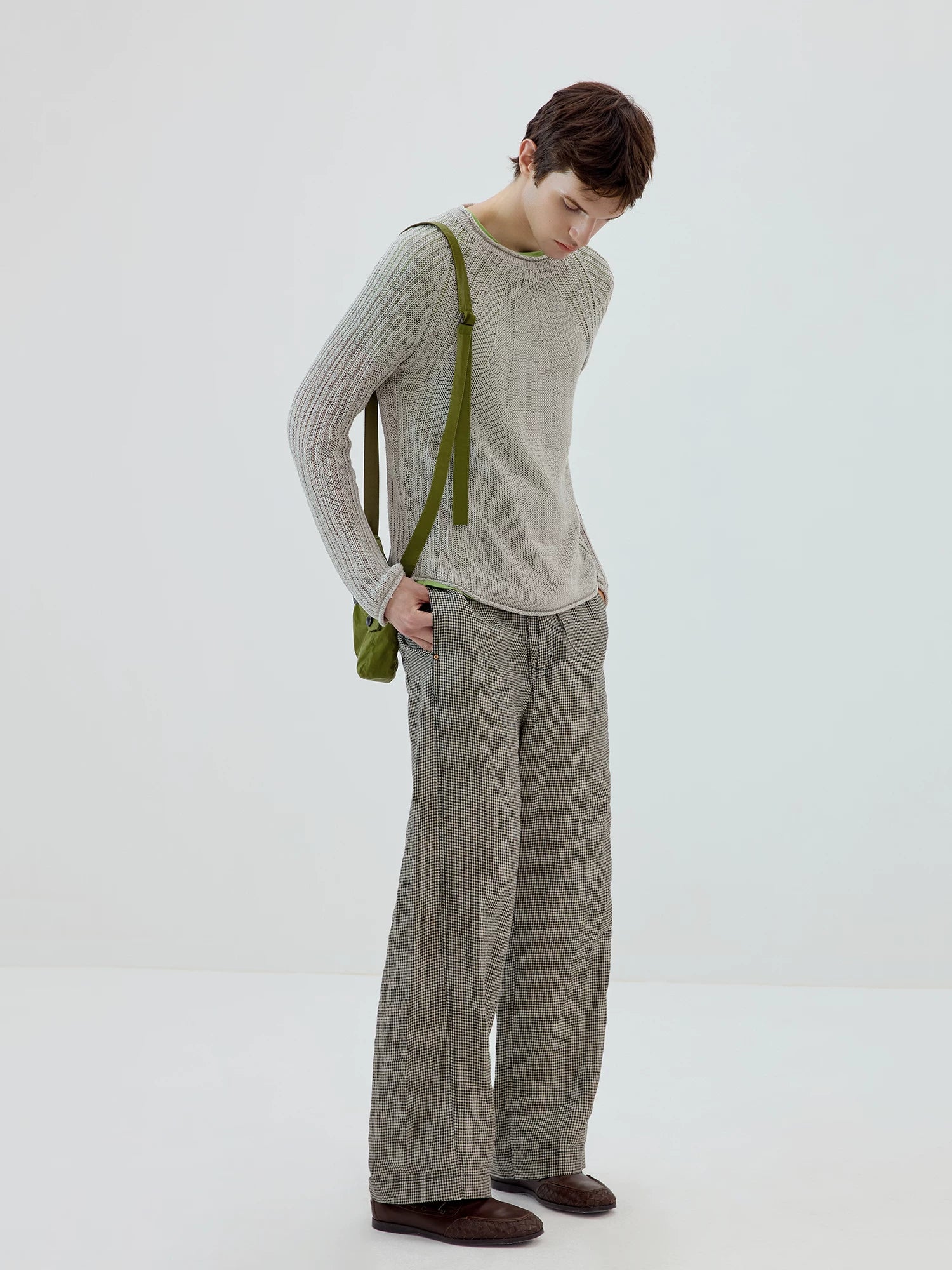 Sunmesh Sheer Knit Sweater
