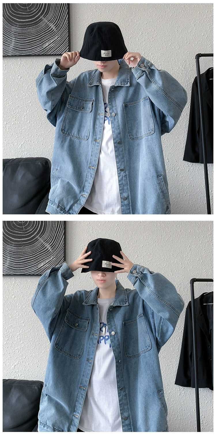Cargo Denim Jacket