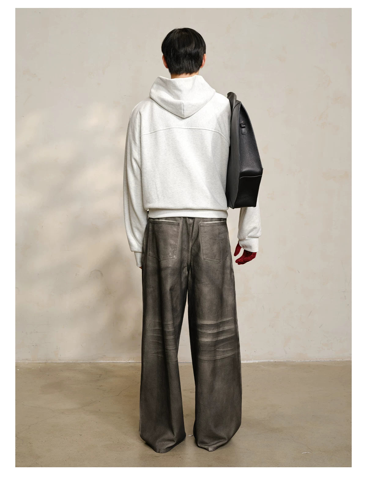 Panelled Zip-Up Hoodie