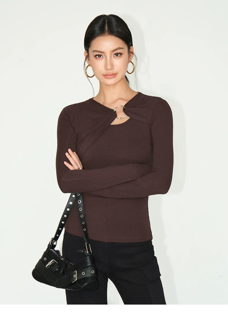 Luna Orbit Ring Top