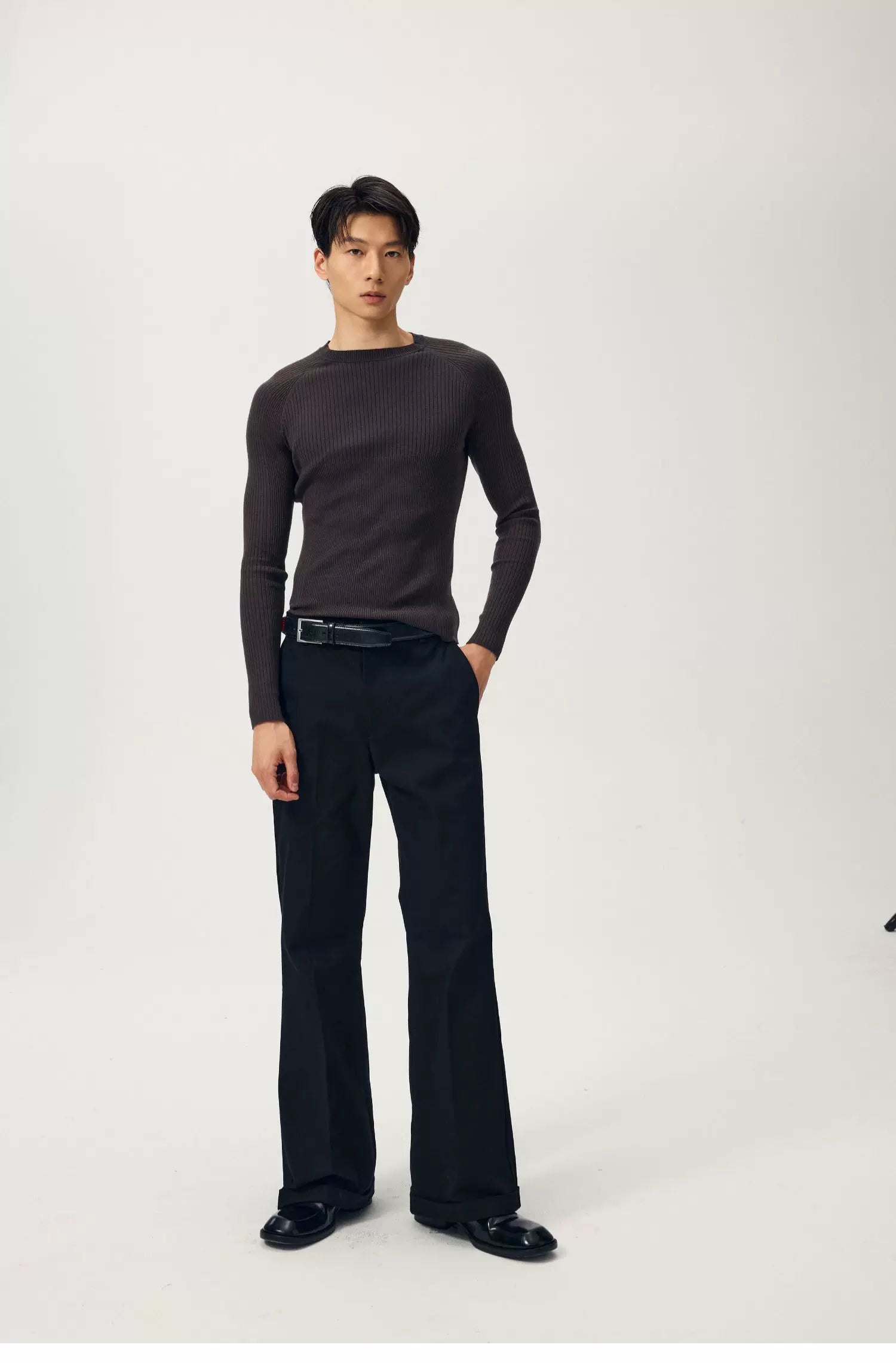 Ebony Line Flare Trousers