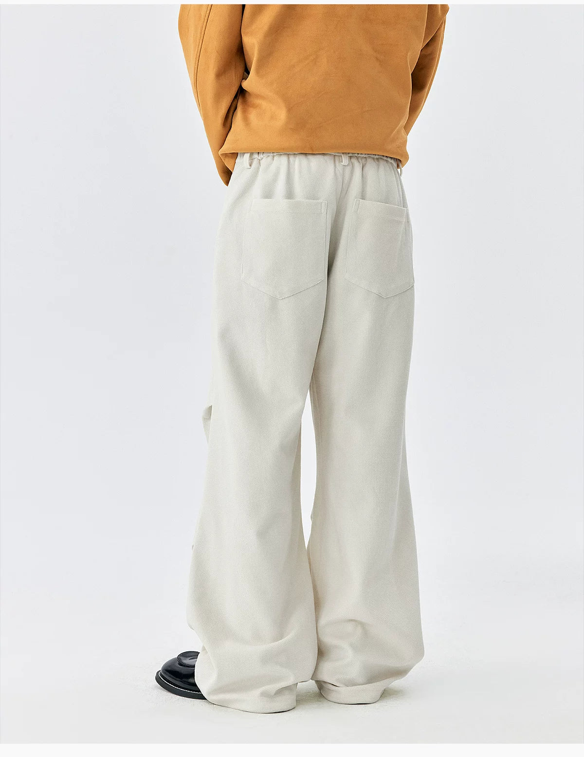 Archive Pleated Wide-Leg Trousers