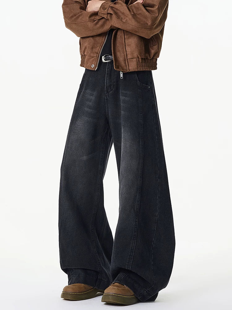 Tidal Wave Ultra‑Wide Leg Jeans
