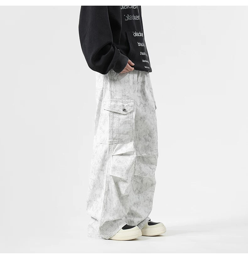 Frost Wash Slouch Cargo Pants