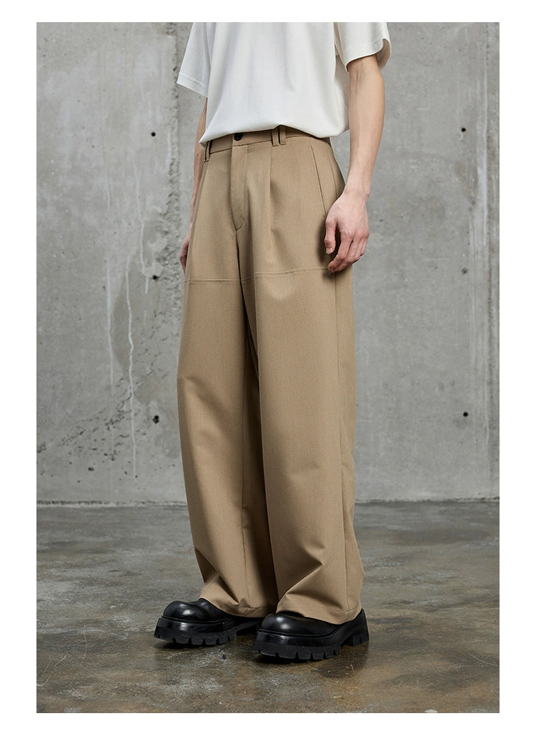 Pleated Wide Pants