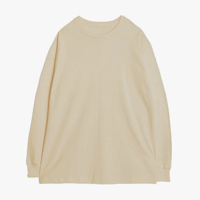 Essential Oversized Long‑Sleeve Tee