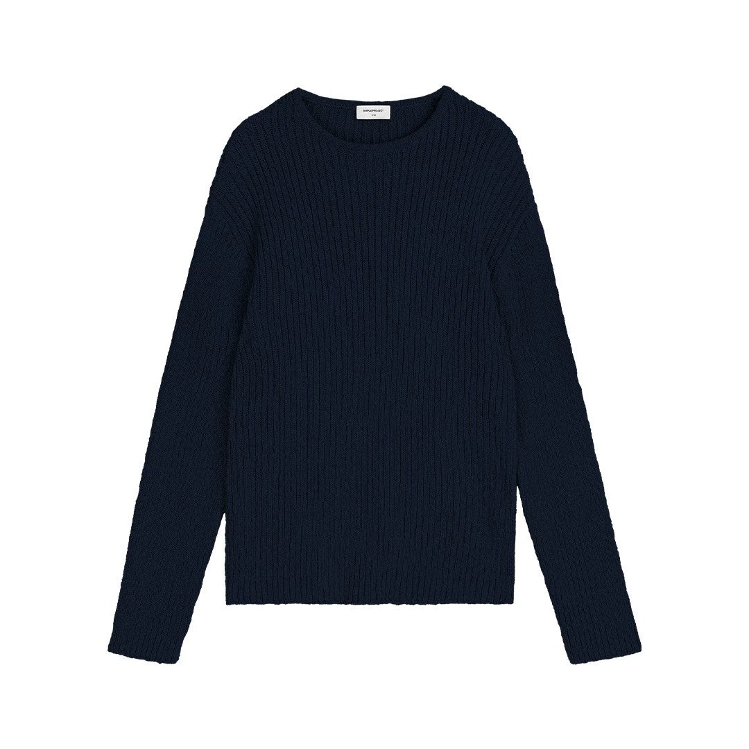 Sunpeach Ribbed Knit Pullover