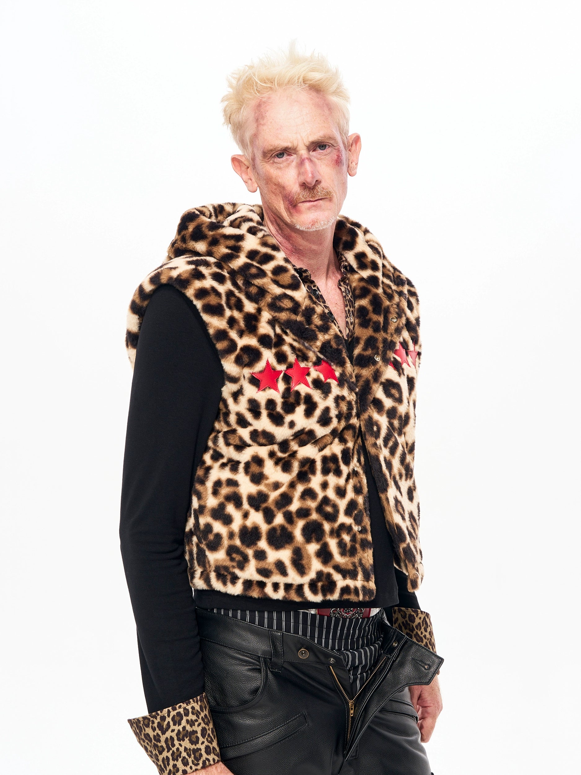 Wildstar Leopard Hooded Vest