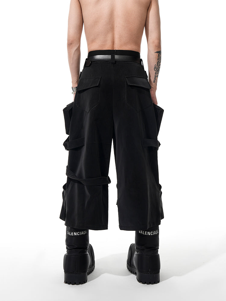 Tactical Cargo Pants with Multi-Pocket Design