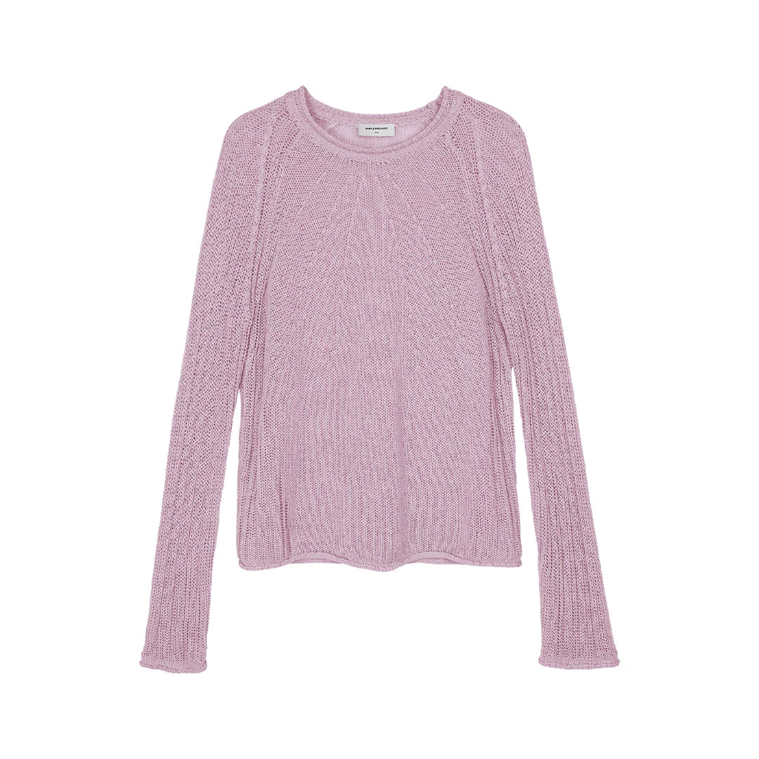 Sunmesh Sheer Knit Sweater