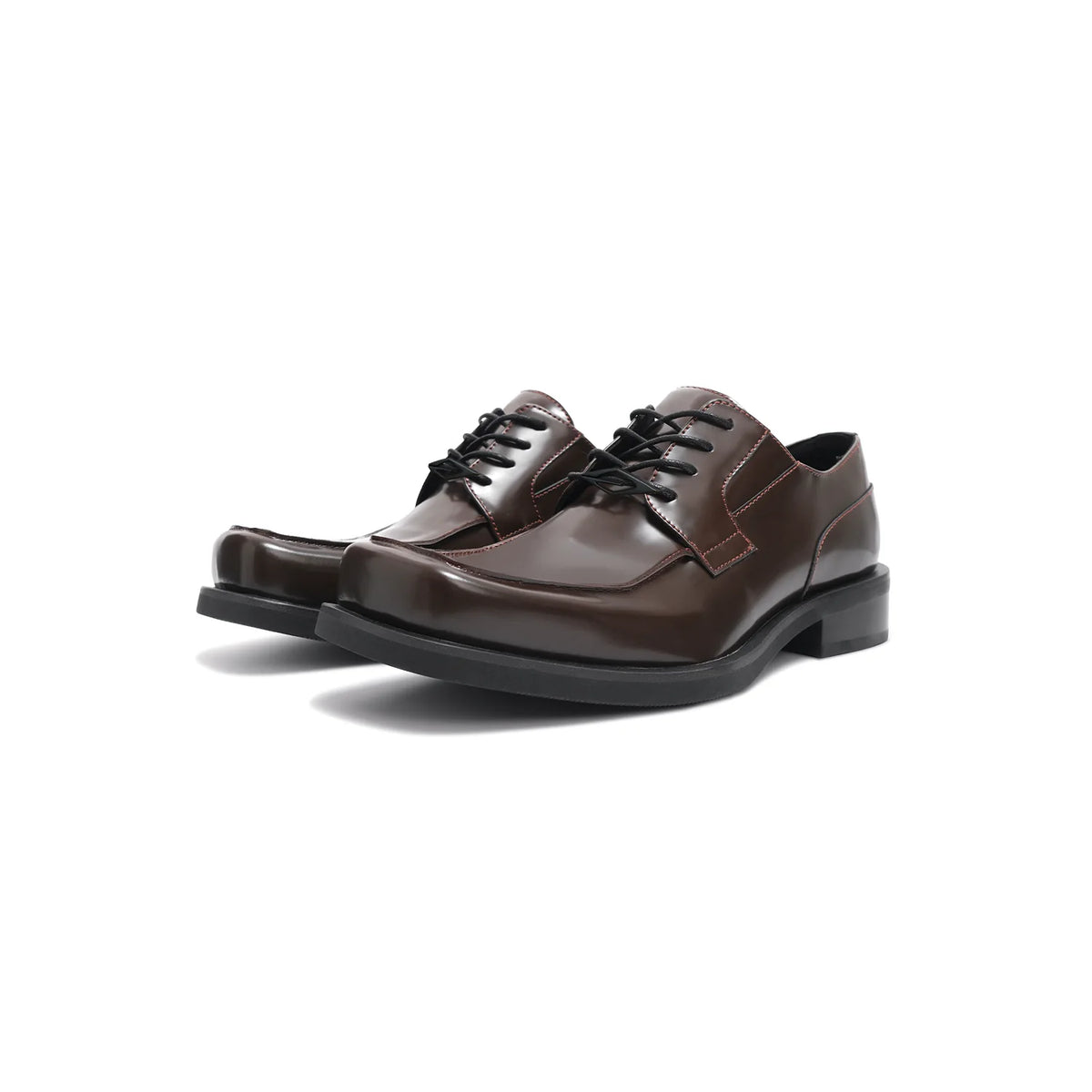 Mercer Square-Toe Derby Shoes