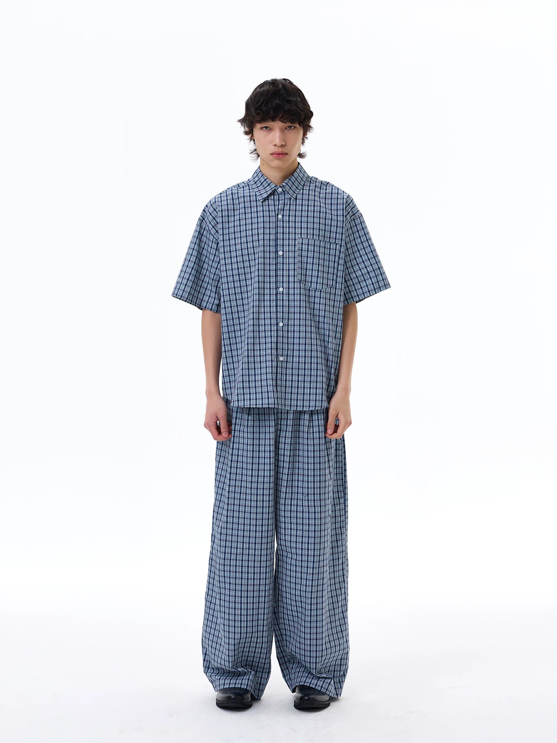 Harbor Grid Short-Sleeve Shirt