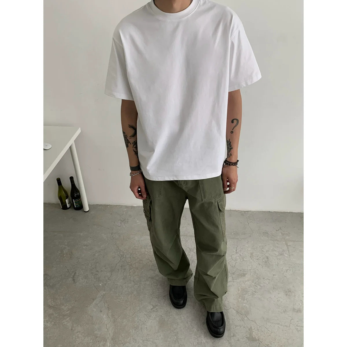 Relaxed Fit Cargo Pants - chiclara