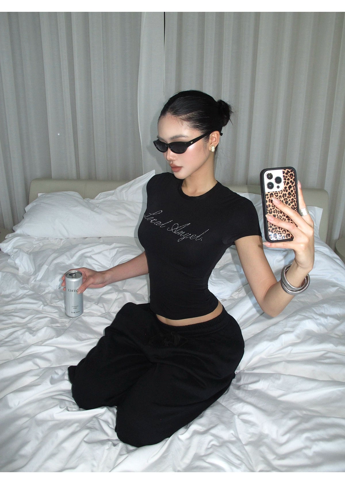 Black Fitted T-Shirt