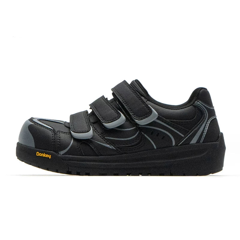 EuroPack Triple‑Strap Color Sneakers