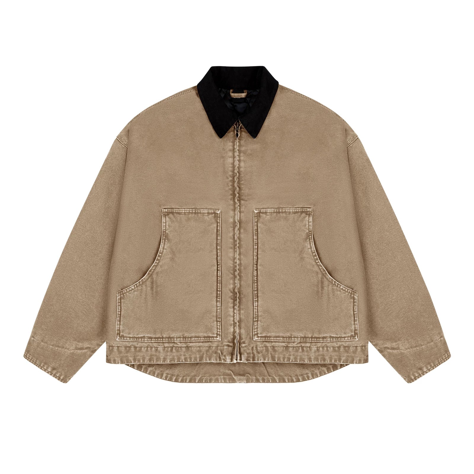 Two-Tone Quarry Collar Work Jacket